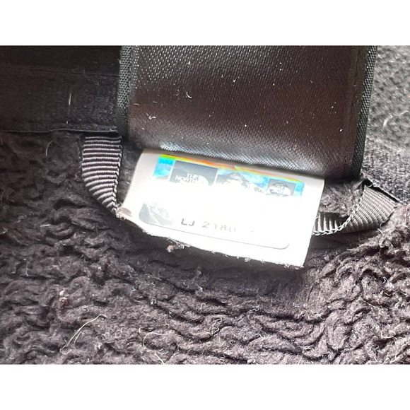 The North Face Osito Black Fuzzy Fleece Full-Zip Teddy Jacket -Women's Large - Picture 12 of 14